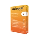 Vivioptal Multi, 30 softgels, multivitamines et multiminéraux, sans gluten, formule allemande