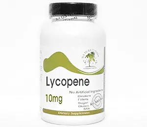 Lycopène 10mg ~ 200 Capsules - Pas d'additifs ~ Suppléments à la nature