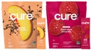 Cure Hydration | Plant-Based Electrolyte Drink Mix | Energy & Dehydration Bundle | No Sugar | Coconut Water |100mg Caffeine | Non-GMO | Vegan | 14-Pack Each: Peach Tea & Raspberry