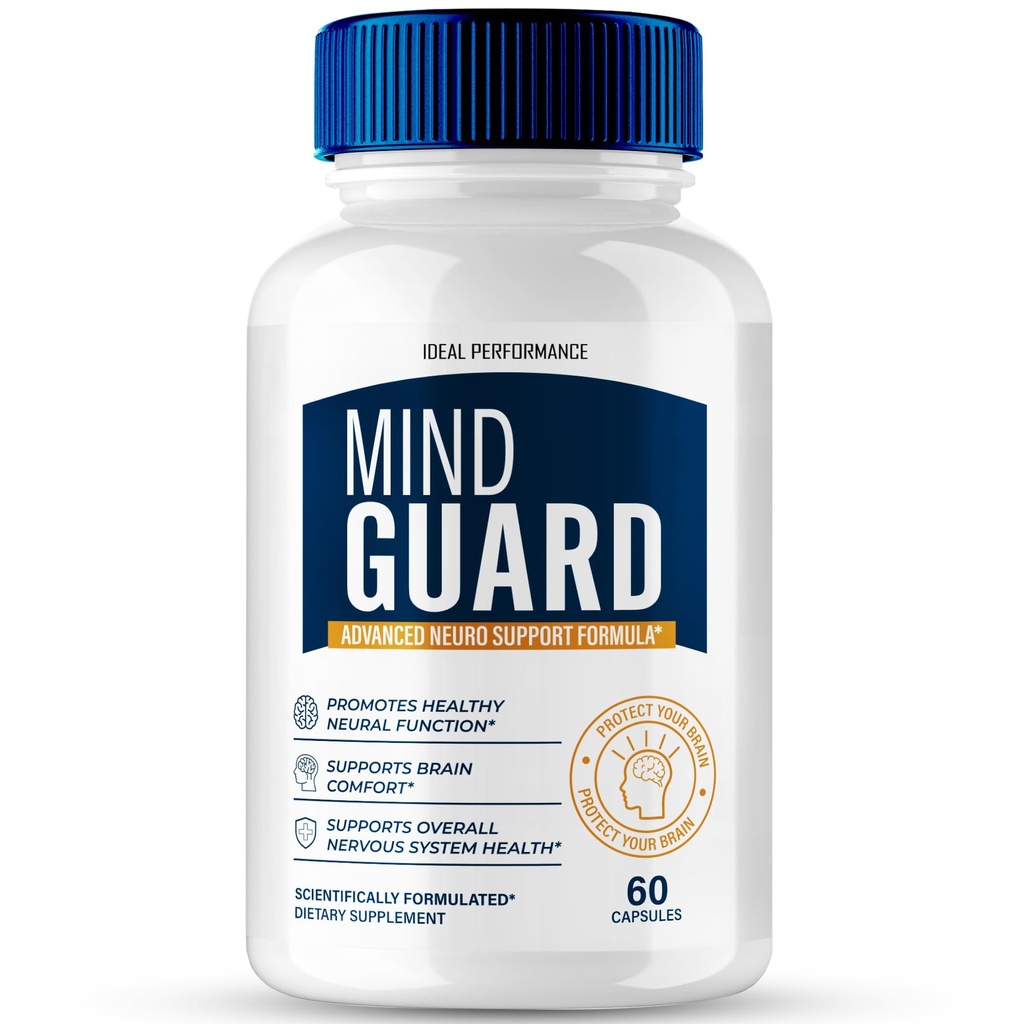 Mind Guard Brain Supplement Capsules, Official MindGuard Brain & Memory Pills, Advanced Nootropic Pills Brain Health Support, All Natural Mind Guard Cognitive Health & Function Reviews (60 Capsules)