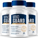 Mind Guard Brain Supplement Capsules, Official MindGuard Brain & Memory Pills, Advanced Nootropic Pills Brain Health Support, All Natural Mind Guard Cognitive Health & Function Reviews (3 Pack)