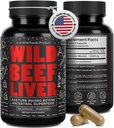 Wild Foods Capsules de foie de boeuf - Herb-Fed & Pasture-Raized