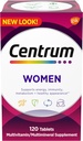Centrum Multivitamin for Women, Multivitamin/Multimineral Supplement with Iron, Vitamin D3, B Vitamins and Antioxidant Vitamins C and E, Gluten Free, Non-GMO Ingredients - 120 Count