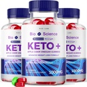 rize labs - Bio Science Keto Plus Gummies for Weight Loss, Extra Strength, Advanced Formula Includes Apple Cider Vinegar Gummies (180 Gummies) (Pack of 3)