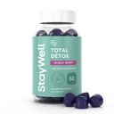 Détox total, Détox métal lourd pour les adultes- Zeolite, Chlorella, Thistle de lait, Shilajit & Iodine, Texin Cleanse, Décalcification des pins, Fluorure Cleanse, Nettoyer des métaux lourds, 60 baies mixtes