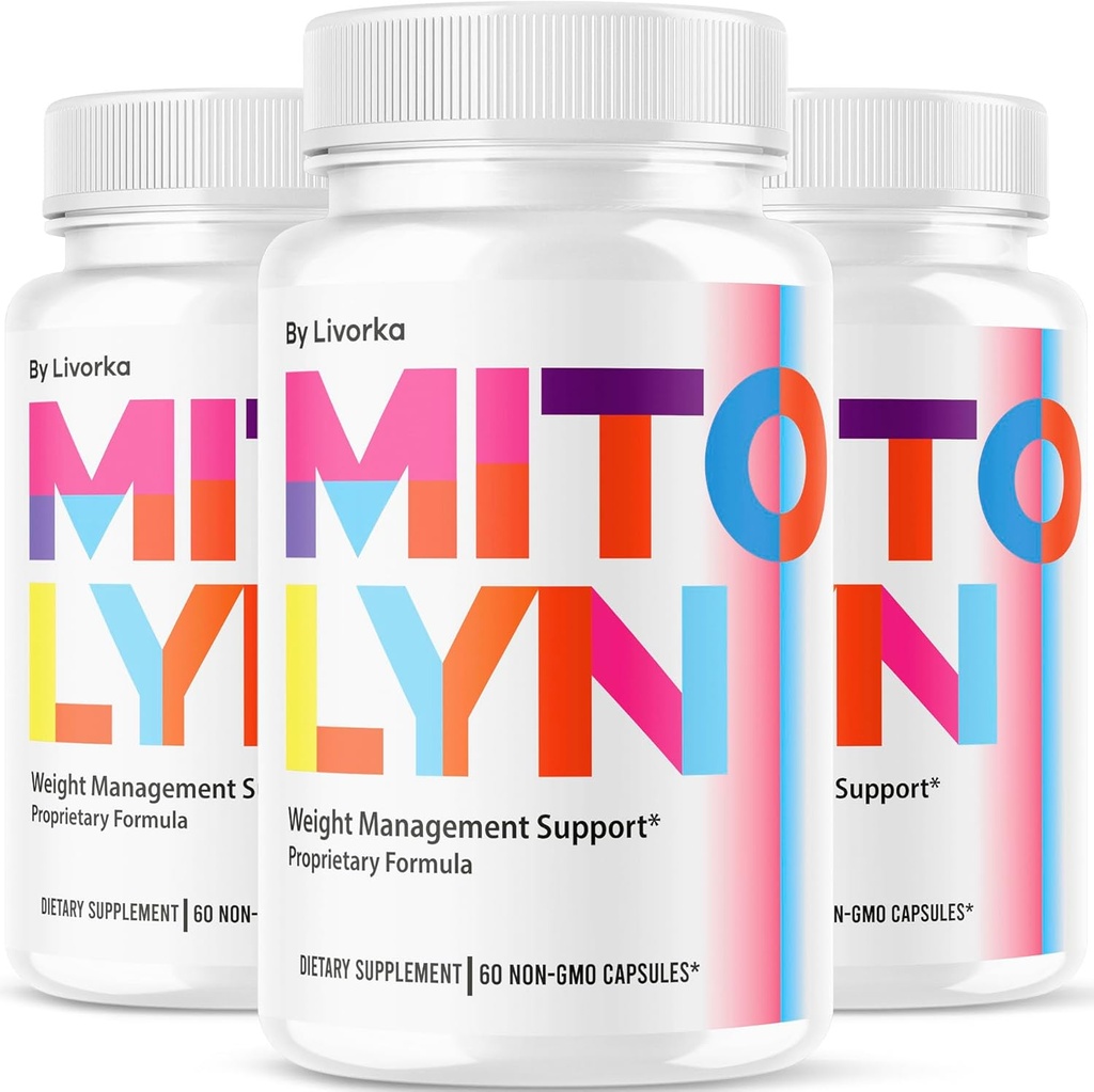 (3 Pack) Mitolyn Capsules - Mitolyn, Mitolyn Advanced Formula Pills, Mitolyn Supplément, Mito Lyn, Mito Lyn Pills, Mitolyn Support, Mitolyn Pill, Mitolyn Supplément Pills, 180 Capsules pendant 3 mois