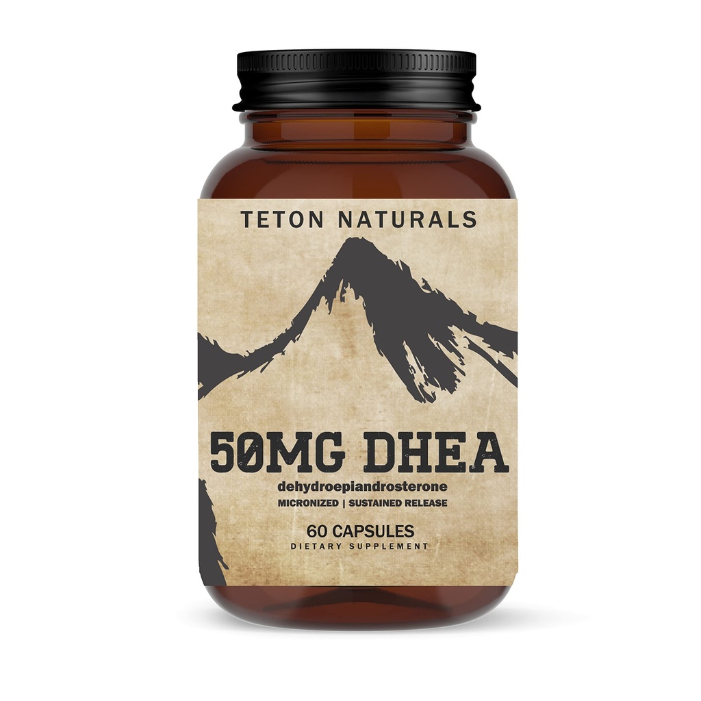 DHEA 50MG Supplements (60 Capsules)