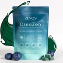 Zenos Health CreaZen - Creatine Monohydrate Gummies - Creatine Supplement for Muscle Growth, Strength, Recovery & ATP Boost, Preworkout Supplements - Made in USA, Blueberry Flavor - 120 Count