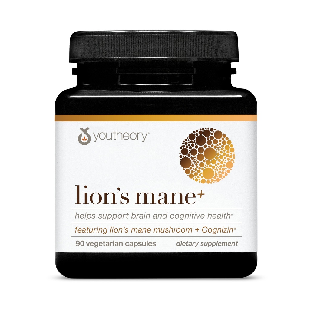 Youtheory Lion's Mane+ Capsule 90 Vegetarian Capsules