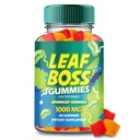 Leaf Boss Hemp Gummies - Official LeafBoss Supplement Hemp Gummys - Maximum Strength, All Natural Support for Overall Health and Wellness Support, Advanced Leaf Boss Gummy Reviews (60 Gummies)