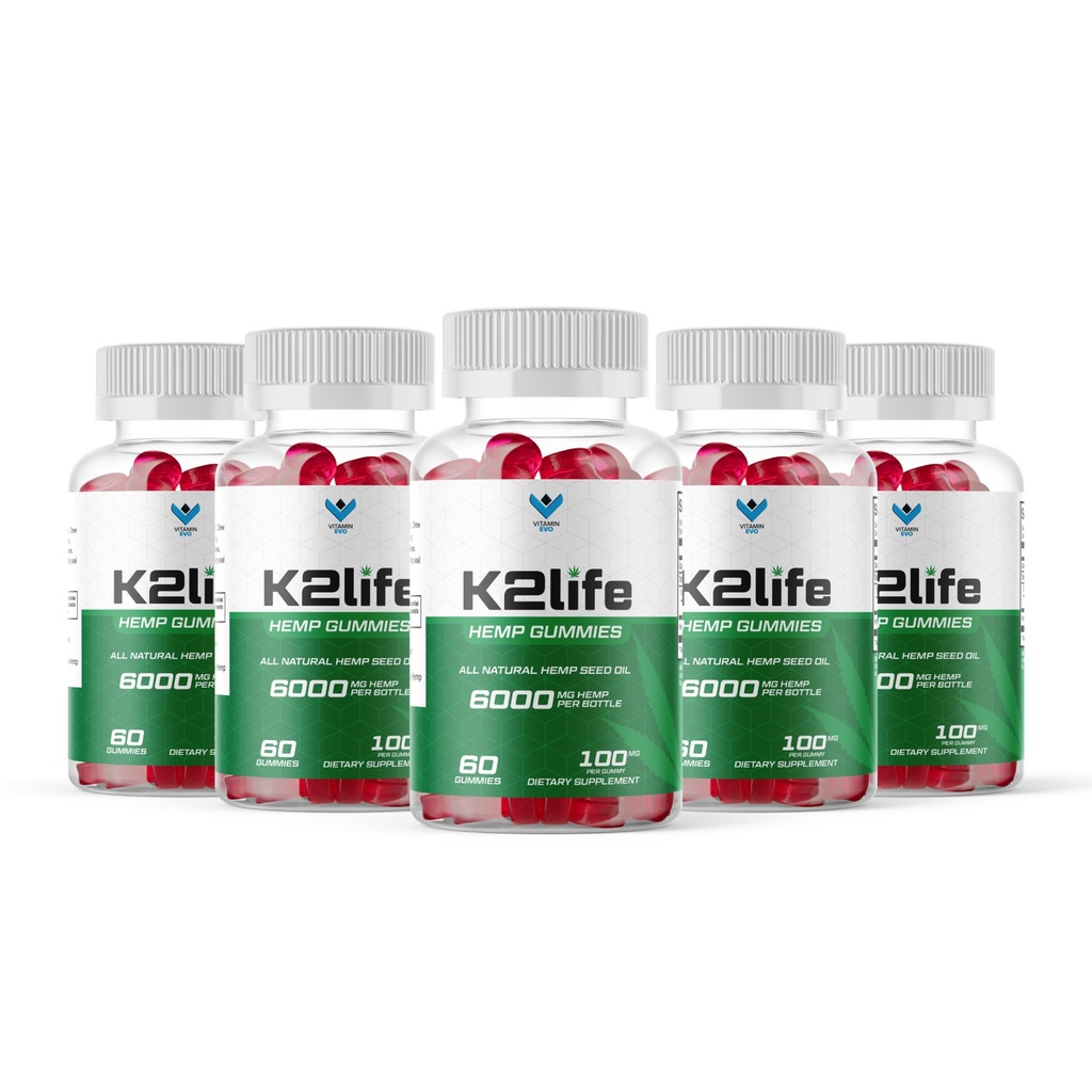 (5 Pack) K2Life Hemp Gummies, K2Life Gummies, K2Life Gummies Official Formula, K2Life Hemp Extract Gummies, K2 Life Gummies Advanced Formula, K2Life Hemp Gummies Review, 300 Gummies for 5 Months