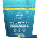 Primal Récolte Electrolytes Powder Packets Primal Hydratation, Packets ouverts faciles, Mélange de boisson énergétique (Lemon Berry, 30 Packs) (1 Sac)