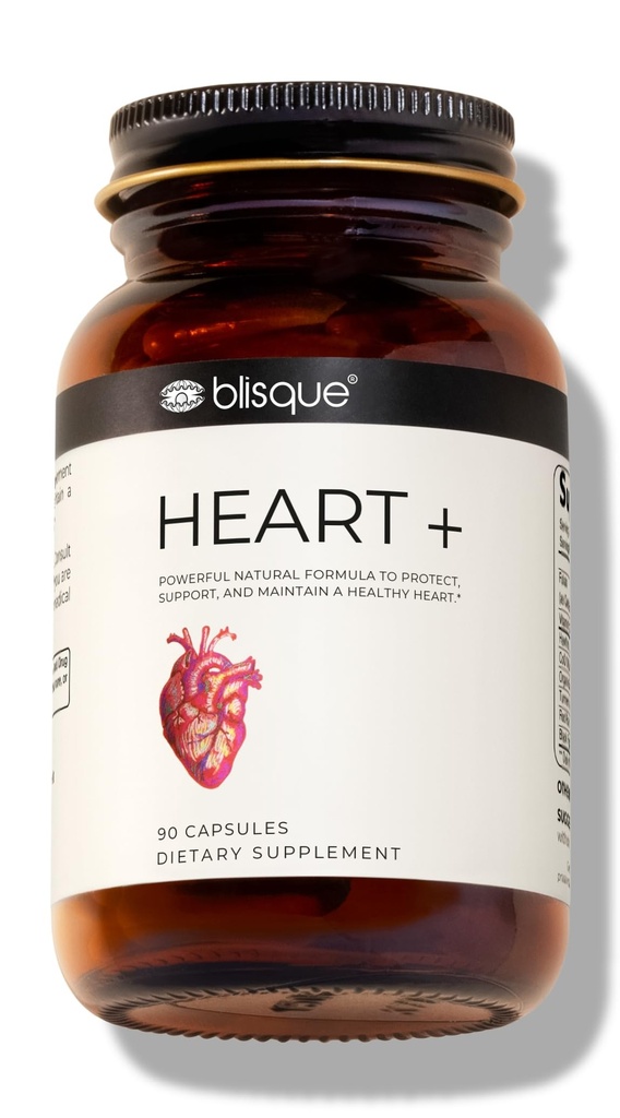Blisque – Supplément de soutien de la pression artérielle naturelle pour la santé cardiovasculaire et la circulation.
