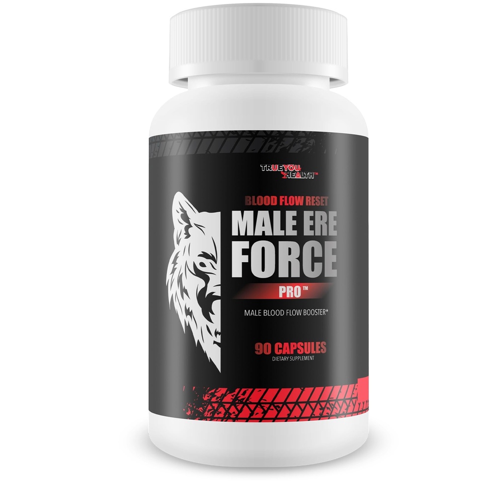 Male Ere Force Pro - Our Best Blood Circulation Supplements for Men - Lower Pressure & Expand Blood Vessels with Multi Vitamin Mens Blood Flow Vasodilator Steel Power Support - Max Ere Force Pills