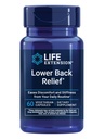 Life Extension Lower Back Relief, Chinese Chaste Tree, Extrait de gingembre, pour gêne du bas du dos et étourdissement occasionnel, non-OGM, sans gluten, végétarien, 60 capsules