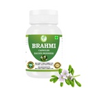 Brahmi Capsules | Bacopa Monnieri Extract | 500mg Each | Non-GMO, Vegan, Gluten-Free | Natural Herbal Supplement | 60 Vegetarian Capsules | Pack of 1 Bottle