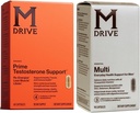 Mdrive Prime Testostérone Booster + Multivitamine masculine