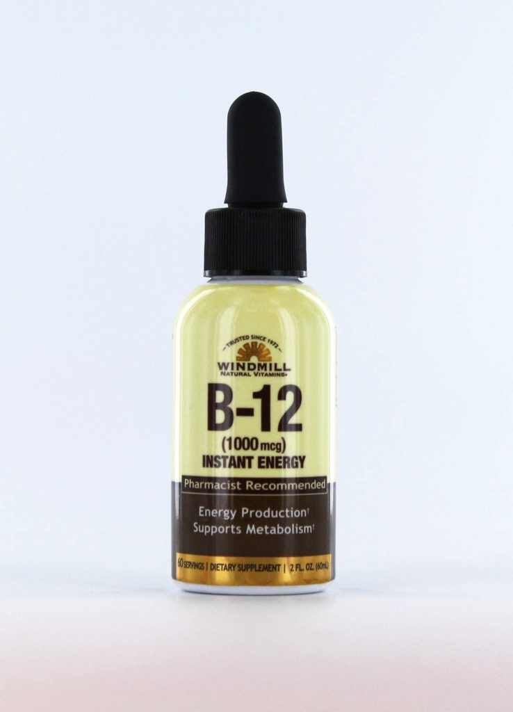 Windmill B-12 1,000 Mcg Liquid, 2.0 Ounce