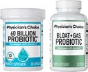 CHOIX du médecin Probiotique 30ct + 60 milliards de probiotique 30ct - Trousse de bien-être digestif