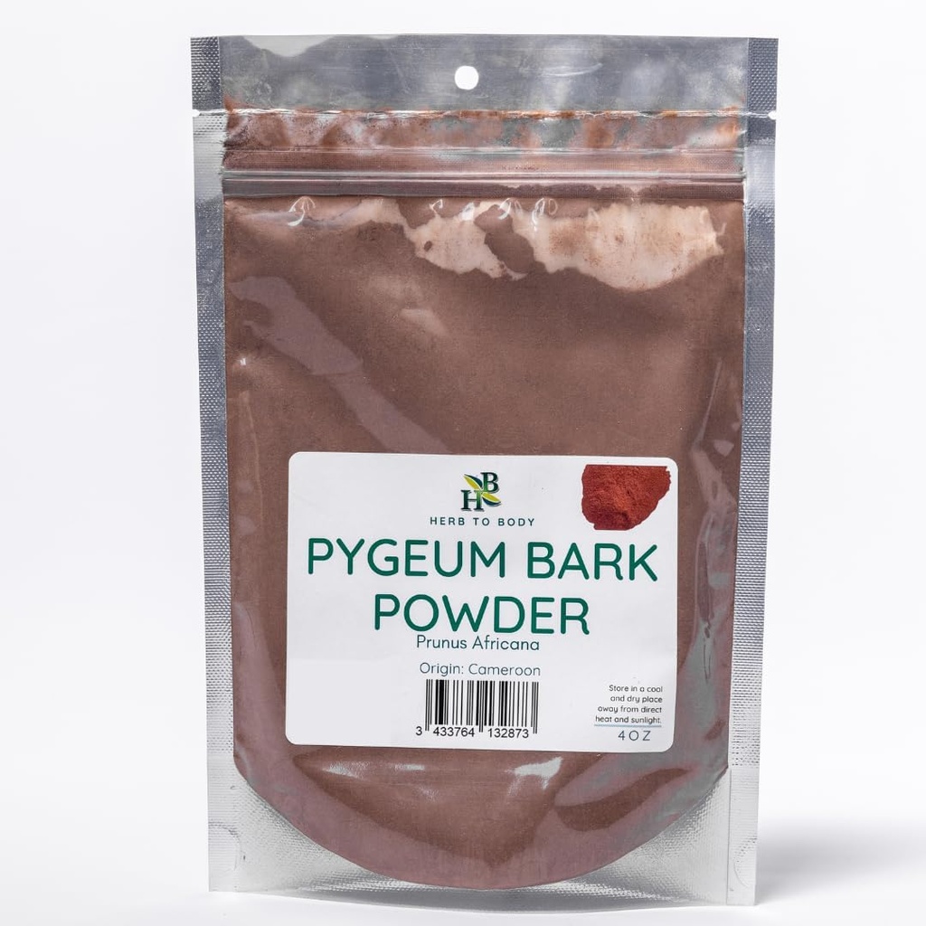 Herb to Body Pygeum Poudre d'écorces de prunus Africana