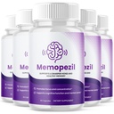 (5 Pack) Memopezil Brain Capsules, Memopezil Pills with All Natural Ingredients, Advanced Formula Health and Wellness Support Supplement Pills with Maximum Strength Multivitamins Support(300 Capsules)