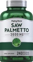 Extrait de Palmetto Saw Rock Pipeping 3600mg, 240 capsules pour hommes et femmes, supplément sans gluten