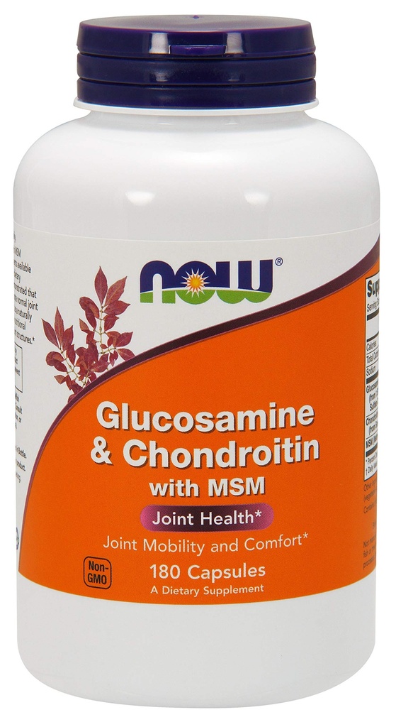 Glucosamine et Chondroïtine avec MSM - 180 gélules
