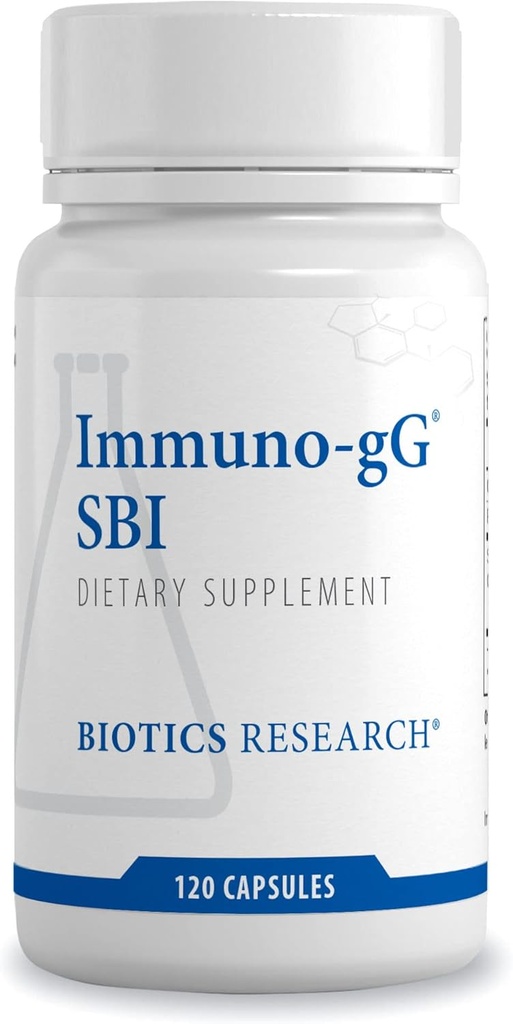 Biotics Research Ultimate Immuno-gG® SBI, Complete Gut Health and Immune Support, Dairy Free, Immunoglobulin Concentrate for Immunity and Enhanced Digestive Support, Gut-Friendly, Allergen Free.