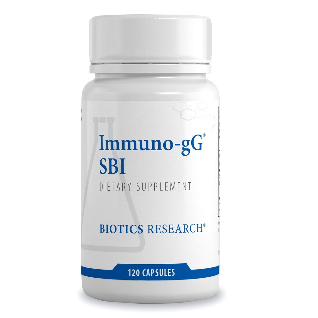 Recherche en biotique Ultimate Immuno-gG® SBI, Complete Gut Health and Immune Support, Dairy Free, Immunoglobulin Concentrate for Immunity and Enhanced Digestive Support, Gut-Afriendly, Allergen Free.