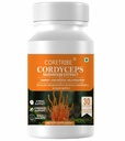 Coretribe® Cordyceps Militaris Mushroom Extract Capsules |Strength|Focus, Superfood Supplement,| Vegan, Non-GMO, 30 Count .for Optimal Health Benefits, 100% Authentic Cordyceps Easy-to-Swallow