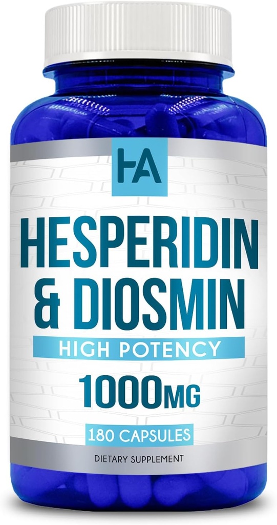 Hespéridin Plus 1000mg par portion (180 capsules végétariennes)