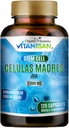 Celulas Madres AFA Stem Natural Cell 120 Capsules 1000 mg Blue Green Algae Non OGM Sans gluten Aphanizomenon Flos-aquae celula Supplément Madre