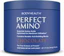 BodyHealth PerfectAmino Powder - BCAA et EAA Powder for Pre and Post Workout - Boissons d'énergie acides aminés pour les hommes et les femmes pour soutenir les muscles maigres et la récupération - Chocolat - 30 portions