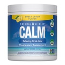 Vitalité naturelle Calme, supplément de magnésium, poudre de mélange anti-stress, sans gluten, végétalien et non-OGM, citron doux, 8 oz