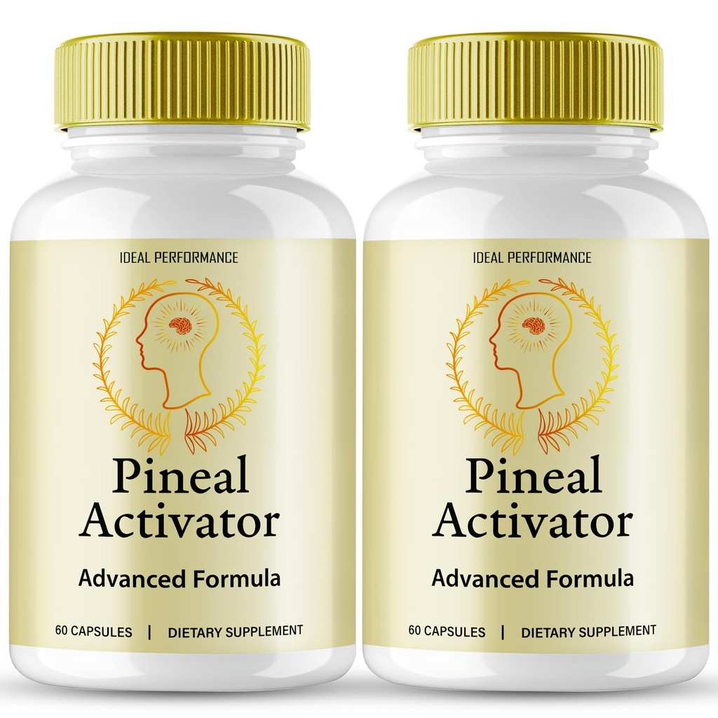 Pineal Activator Capsules, Official PinealActivator Brain Health Supplement Pills, Advanced Nootropic Pills Support, All Natural Pineal Activator Cognitive Health & Function Reviews (2 Pack)