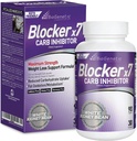 Laboratoires BioGenetic Femmes & Hommes Blocker de carbure X7 - Pilule de haricot blanc - Céto-Amis - Pilules de carbure - Appétit Supprimant pour maintenir votre poids corporel idéal (90 capsules)
