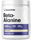 Bêta Alanine 300mg en poudre, sans OGM, sans gluten, sans saveur (100 portions)