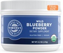 Poudre de bleuet sauvage Vimergy – protège la santé du cerveau* - soutient la fonction cardiovasculaire* – biologique, végétalienne et sans gluten – taille d'essai 125g