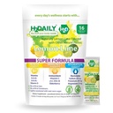 Health, Immunity & Hydration Drink Mix, 16 Stick Packs, Electrolytes, B,C,D Vitamins, Zinc & Elderberry. Lightly Sweet, No Artificial Sweeteners or Dyes (Lemon-Lime)