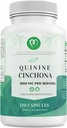 Quinine Cinchona Bark Extract 1000 mg – Herbal Supplement for Muscle & Leg Cramp Relief, Digestive Support & Immune Health – 120 Capsules, Non-GMO, Made in USA
