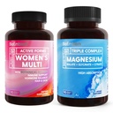 BioEmblem Complexe triple magnésium pour femmes et multivitamines sur la santé cardiovasculaire et les besoins nutritionnels