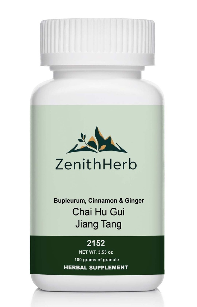 ZenithHerb-Chai Hu GUI Jiang Tang/Bupleurum, Cinnamon & Ginger, Granule, 100 Grams/Bottle