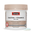 Swisse Calcium avec Vitamine D3 et Citrate 830mg.com Supplément pour les femmes et les hommes.