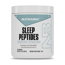 NutraBio Sleep Peptides Sleep Drink Mix Supplement with Magnesium Sleep Powder and Melatonin, Sleep Aid, Lemon Lavender, 30 Servings