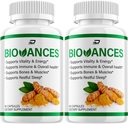Biovances Capsules – Biovances Natural Blend Daily Health Supplements (2 Pack - 120 Capsules)