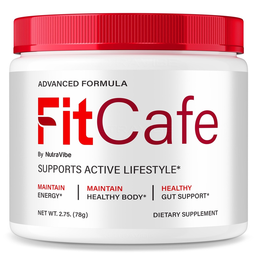 Fit Cafe Powder – Advanced Burning Support & Balanced Energy Drink Mix | Natural Formula for Healthy Fitness, Digestion & Wellness | Clean, Easy-to-Mix FitCafe Supplement (30 Servings)