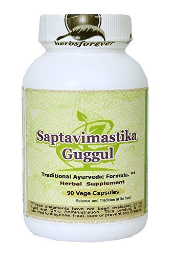 Herbsforever Saptavimastika Guggulu Traditional Ayurvedic Formulation 90 Vege Capsules