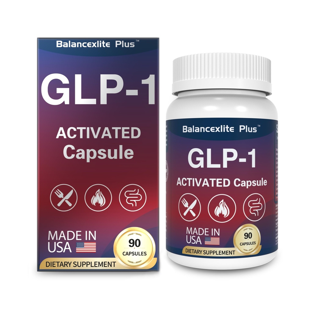 GLP-1 Supplement Support, GLP Activated Natural Formula, GLP-1 metabolic Supplement,Curb Cravings & Support Metabolic Health