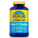 Nature's Life Pure Vitamin C Crystals - 5000mg VIT C - Antioxidant and Immune Support Supplement, Cardiovascular Support - Easy-to-Take Vitamin C Powder Crystals - 60-Day Guarantee, 45 Servings, 8oz