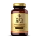 Solgar Megasorb CoQ-10 200 mg, 60 Softgels - Soutient la fonction cardiaque et cérébrale - Supplément Coenzyme Q10 - Absorption améliorée - Sans gluten, sans lait - 60 portions